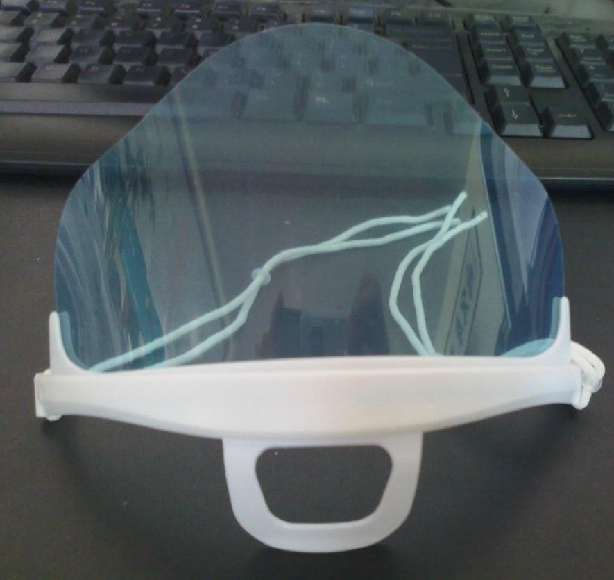 Plastic Transparent Face Mask for Restaurant 1