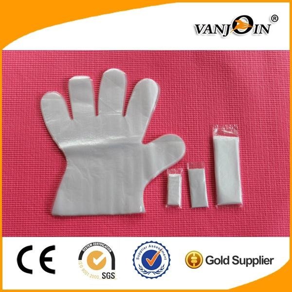 Disposable PE/CPE Gloves Folded by Pair 3