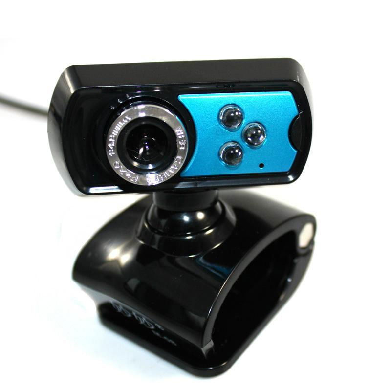 USB 2.0 5Mega Pixels 720P HD Webcam Web camera Skype Vedio Chat camera micphone 3