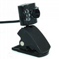 5M pixel VGA LED Clip PC web camera USB 360 free driver hd wireless cmos laptop  2