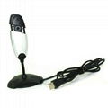 Retractable optical zoom Webcam door EYES PC web camera USB LED nights driver 3