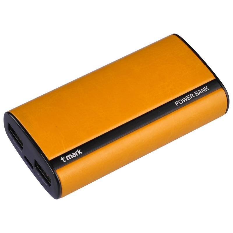 New arrival high quality gift portable leather power bank for smartphone(CE/FCC/ 3
