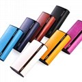 New arrival high quality gift portable leather power bank for smartphone(CE/FCC/ 5