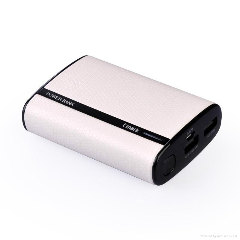 High-end Portable PU Leather Power Bank For Smartphone (CE/FCC/UL/RoHS/ Approved 1