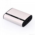 High-end Portable PU Leather Power Bank
