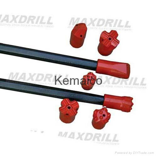 MAXDRILL Tapered Drill Rod 4