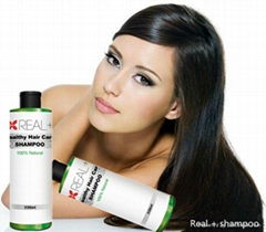 Makeup  trend  real + hair care shampoo customized label