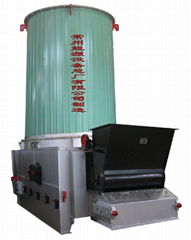 Heat transfer material heaters