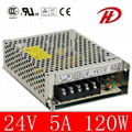 120W 24V DC Power Supply