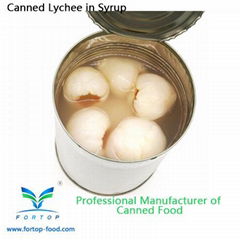 Canned Lychee Litchi in Syrup