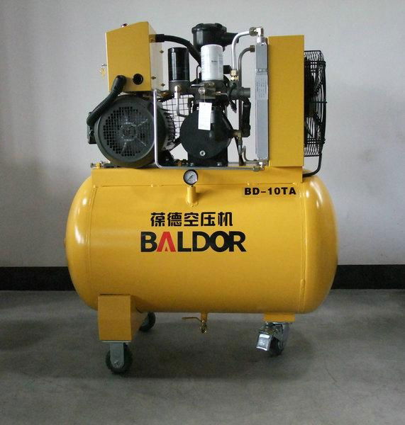 Baldor screw air compressor 10hp 7.5kw