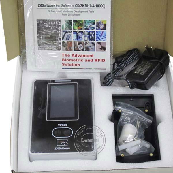 ZK VF300 Face Recognition Time Attendance System with 3.0 Inch TFT Screen 5