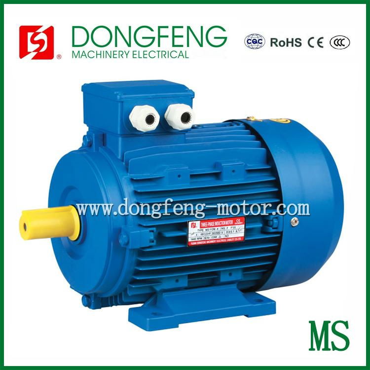 AC IE2 and IE1 ms electric motor 5.5kw  3