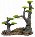 Moss tree stump