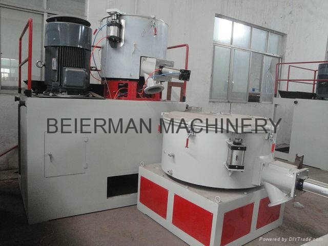 hot and cool PVC mixing machine 3
