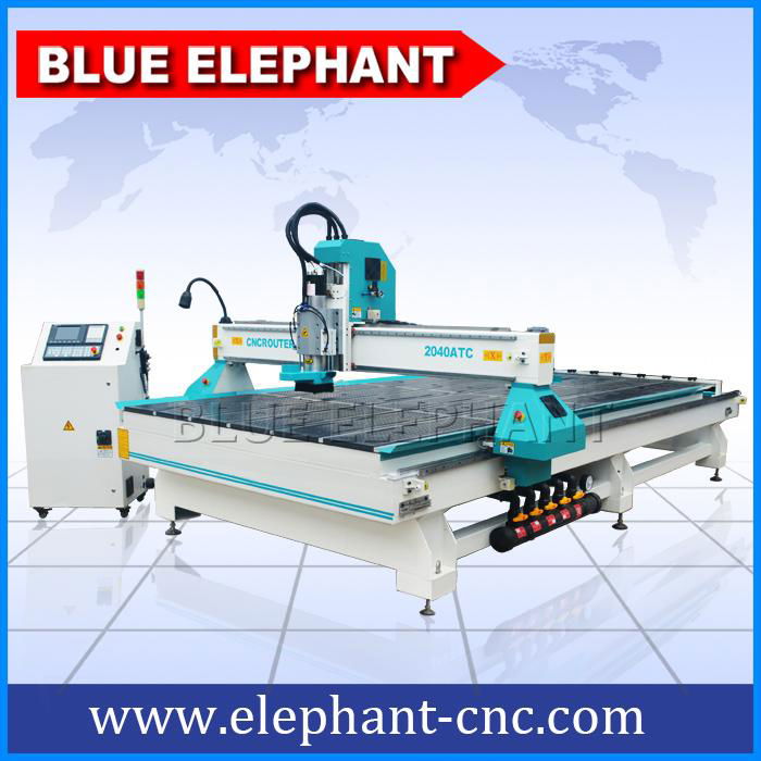 ELE2140ATC Chinese Woodworking CNC Router For Wood Engraving And Cutting 4