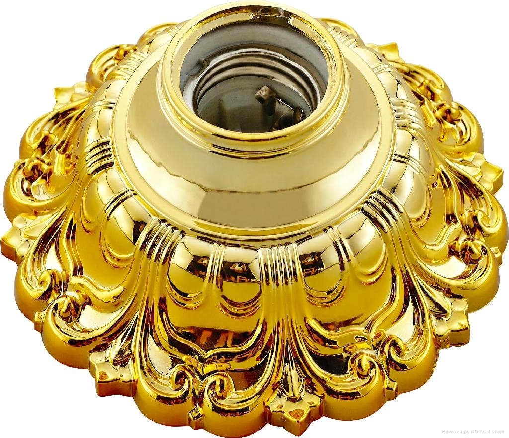 golden lamp holder 