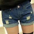 Korean Women's Jean Short Pants & Short Trousers