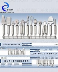 stainless steel kithcen tool set
