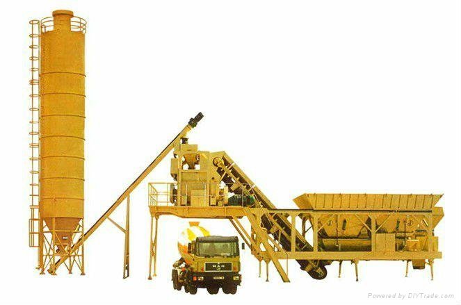 YHZD(S) series of mobile concrete mixing plant 3