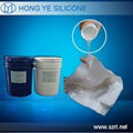 Life casting silicone rubber to make human hands