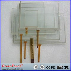  hot selling 4 wire resistive touch screen 6.5''