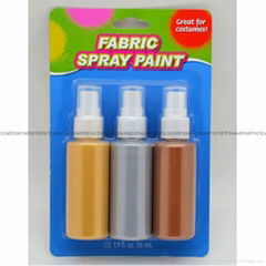 3pcs 2OZ metaallic spray fabric paint