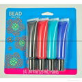 4pcs 25ml primary bead fabric paint