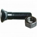 Bulldozer Wearing Parts Track Bolt Nut Steel Bolt Grade 1