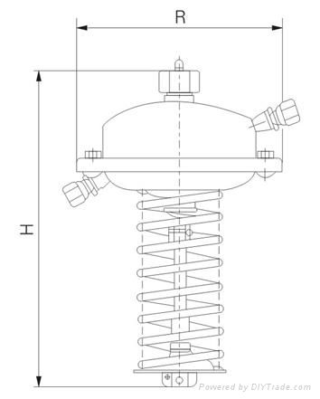 30D02Y/R self-operated (before-valve) pressure control valve 4