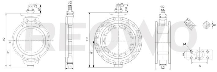 70ESeries high-performance Butterfly Valve 4