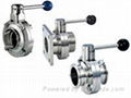 Stainless steel butterfly  valve 1