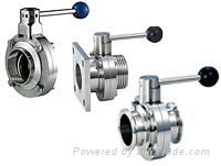 Stainless steel butterfly  valve