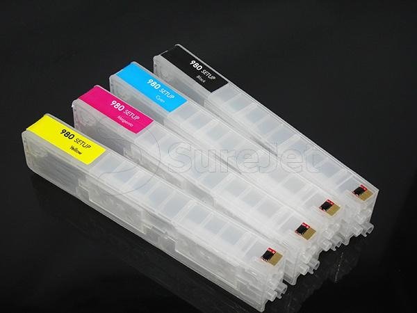 refill cartridge for hp 980 used for HP Officejet Enterprise Color X585dn X555dn 2