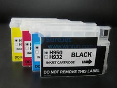 refill ink cartridge for hp950 used for hp8600 8100