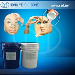 Liquid platinum cure silicone rubber for