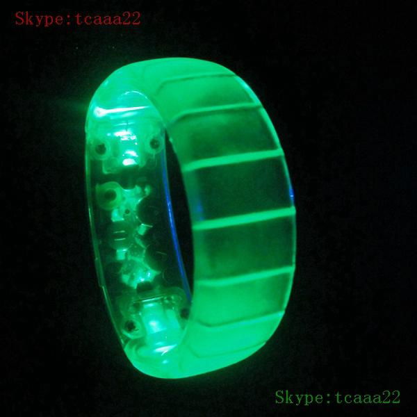 sound activated led flashing bracelet