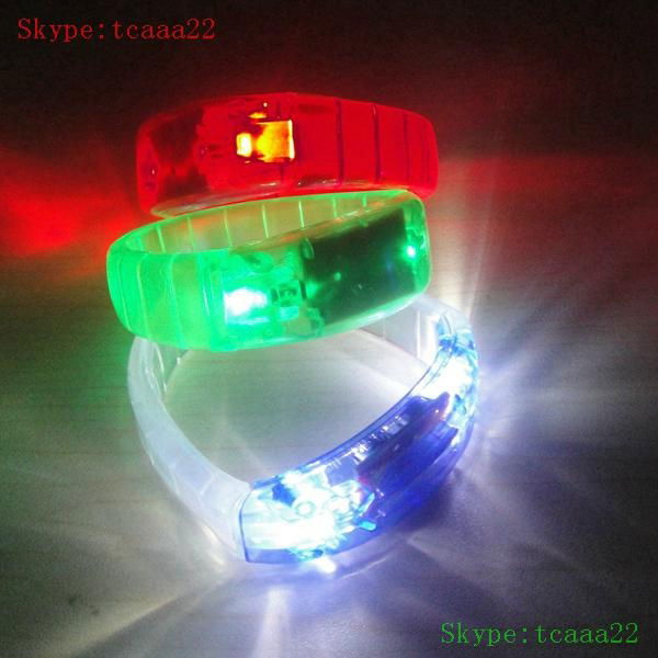 sound activated led flashing bracelet 2