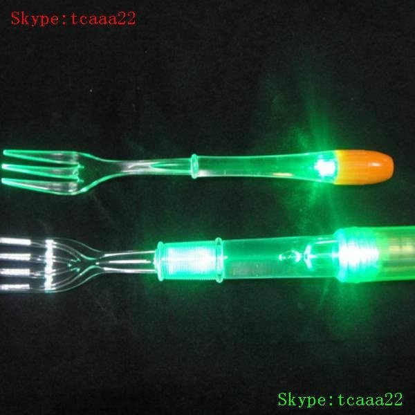 hunting knife and fork with led light 2