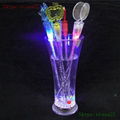 led flashing swizzle stick with light 2