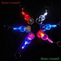 mini led flashing light keychain