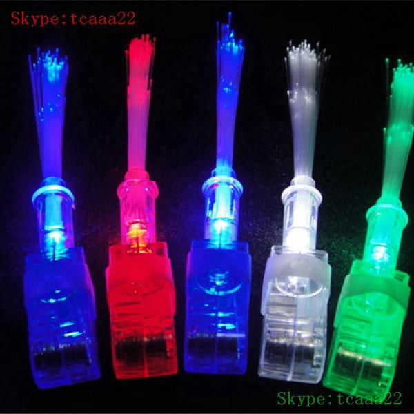 glow flashing led finger light 5