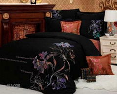 8PCS Bed Set with Comforter Cover Set 