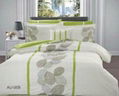 Embroidery Bed Cover Set 8 Piece Bed Set  1