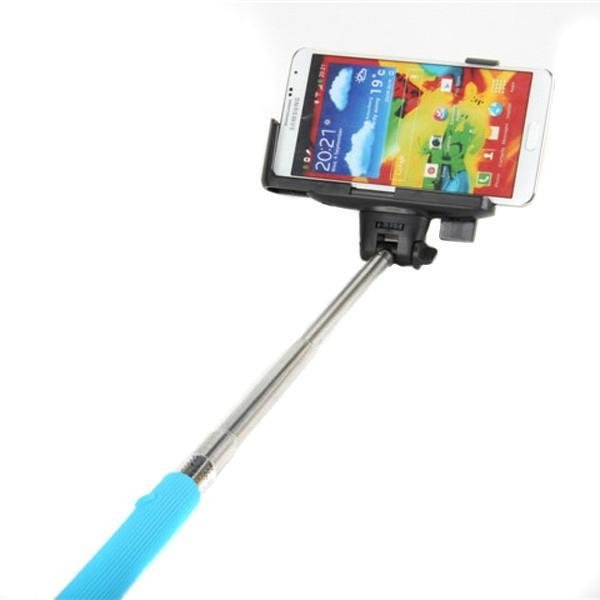 Flexible  selfie monopod with bluetooth  for iphone 
