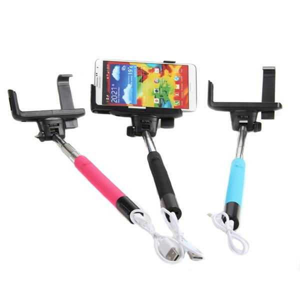 Extendable telescopic tripod bluetooth monopod 2