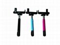 Flexible wireless gopro monopod with bluetooth  function 5