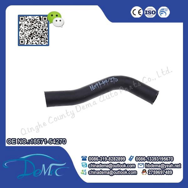 black radiator hose 2