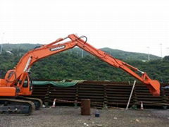 常德廠家供應地鐵隧道專用施工斗山DH225挖掘機伸縮臂 