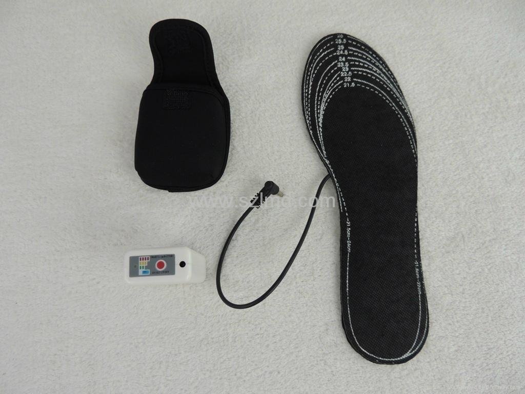 Electric battery heating shoes insoles 3